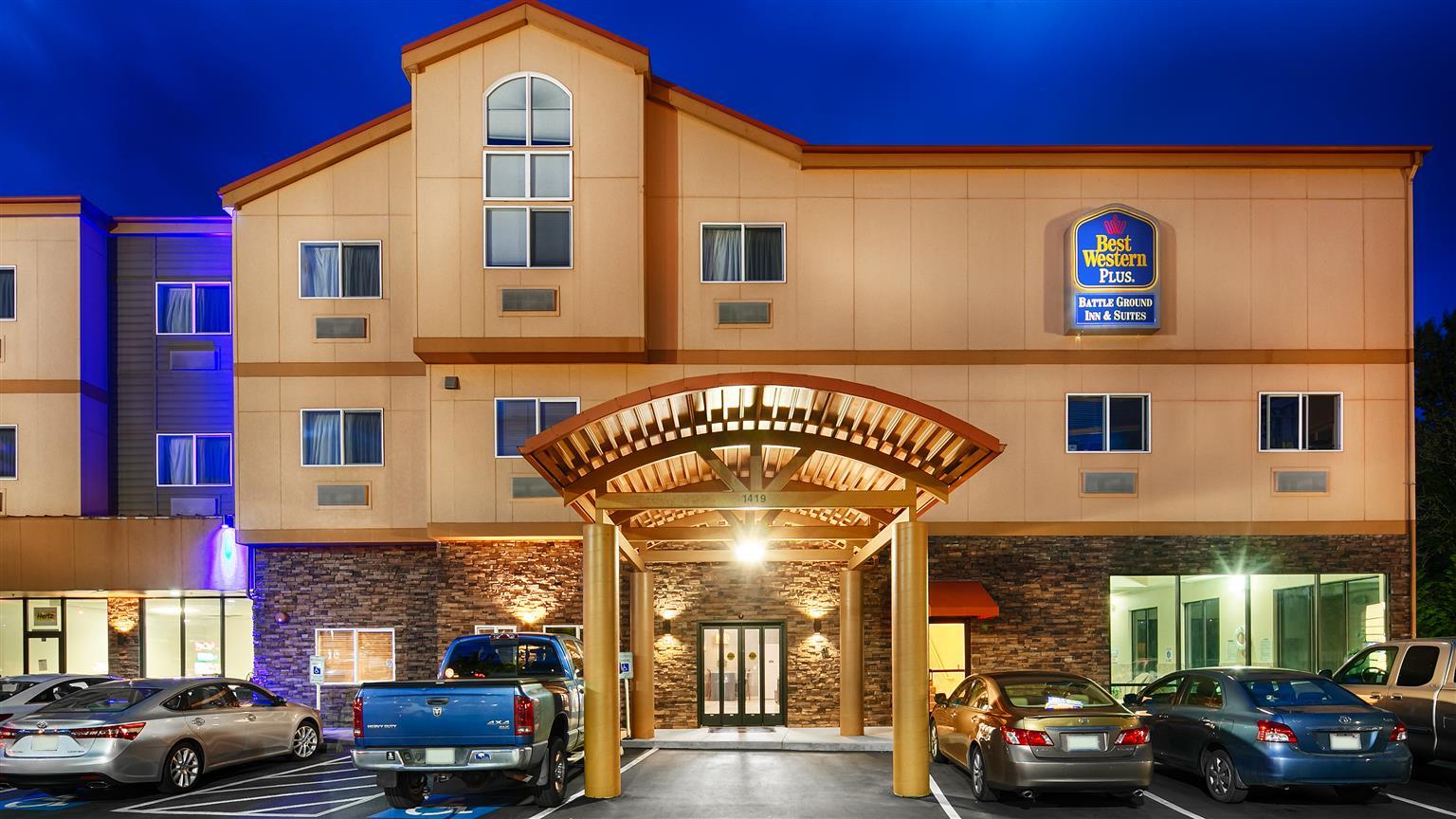 Best Western Plus Battleground Inn & Suites Battle Ground Eksteriør bilde